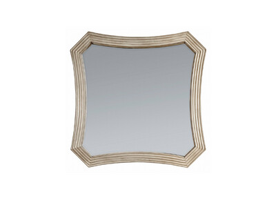 Perrett Square Mirror, Silver
