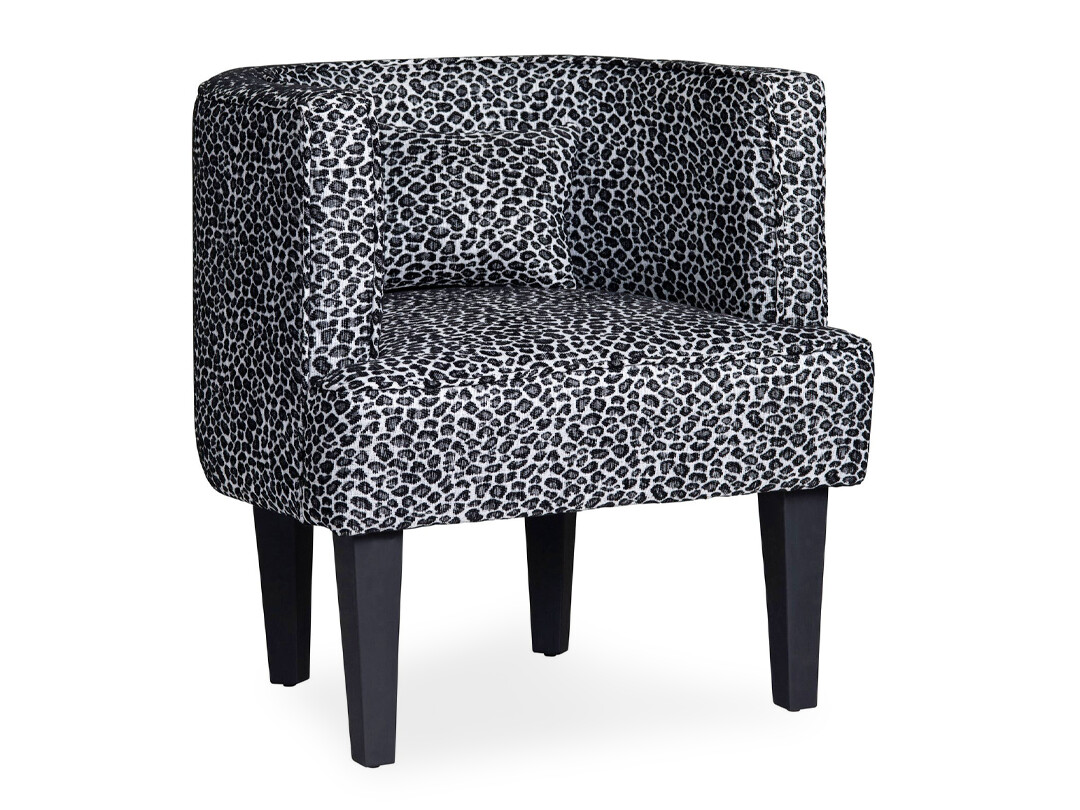 Elin Armchair, Black & Grey Elin Armchair, Black & Grey