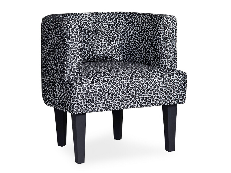 Elin Armchair, Black &amp; Grey