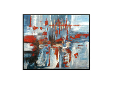 60" x 72" | "January", GC Painting, Gallery Wrapped Canvas