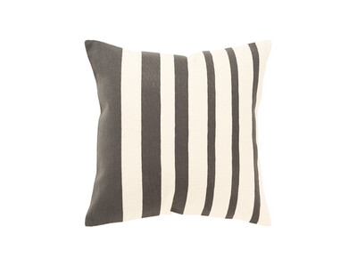 20&quot; x 20&quot; | Pillow Cover, Black, Off White