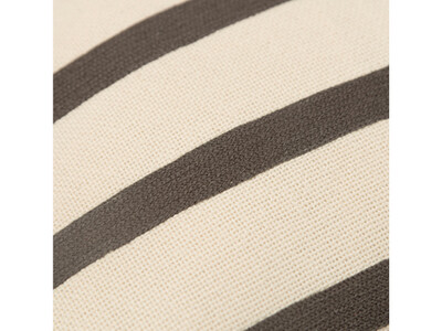 20" x 20" | Pillow Cover, Black, Off White
