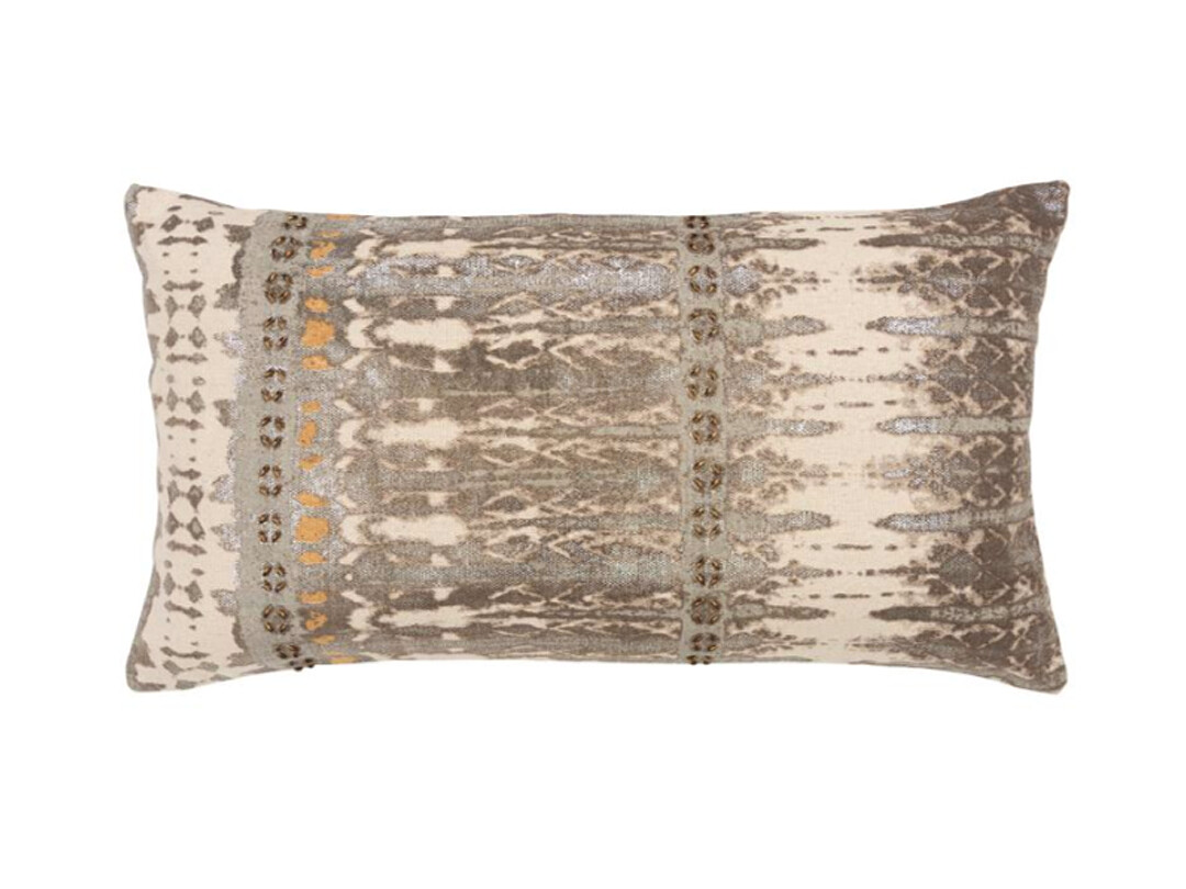 14&quot;x 26&quot; | Pillow Cover, Grey, Neutral, Metallic, Yellow