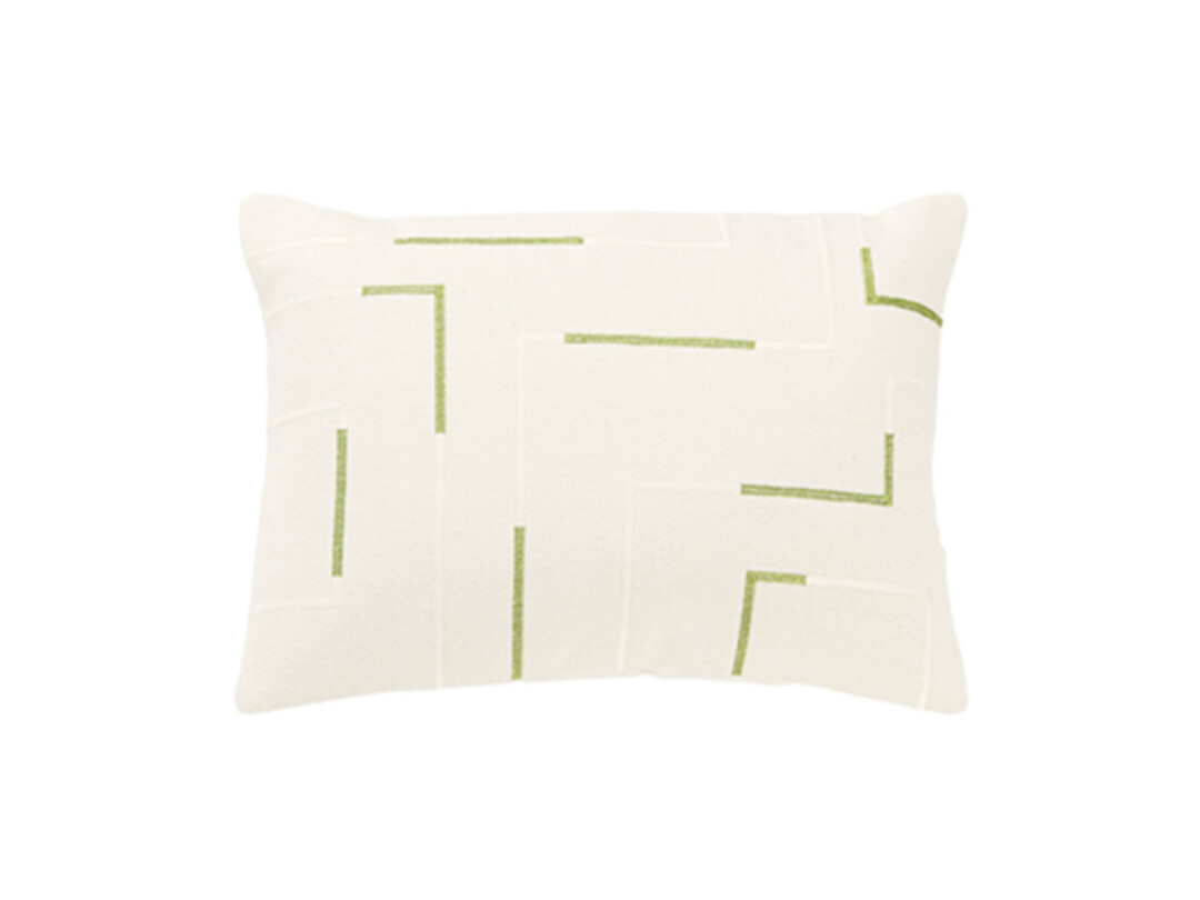 8" x 12" | Pillow Cover Green & White 8" x 12" | Pillow Cover Green & White