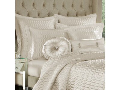 Natural Coverlet, Full/Queen, White