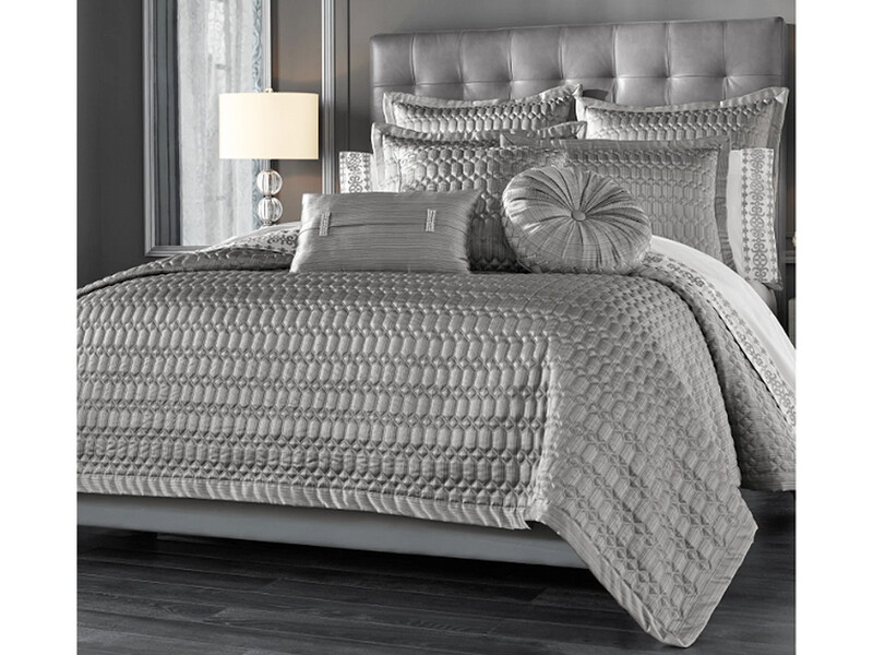 Diamond Quilt, King, Silver