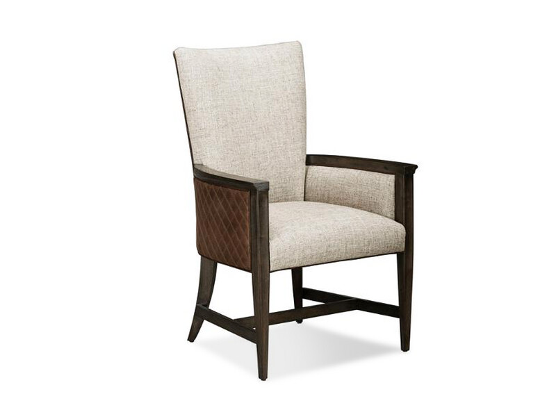 Upholstered Armchair, Off-White