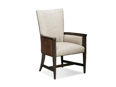 Upholstered Armchair, Off-White