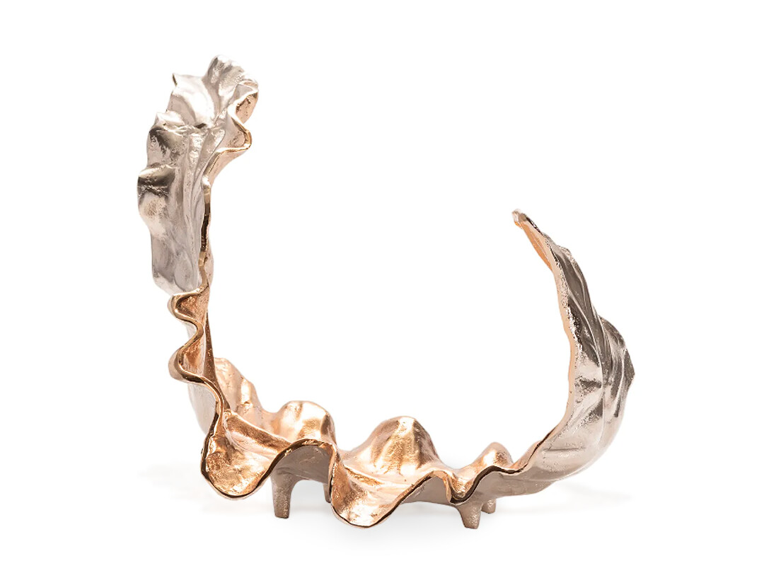Sculptured Leaf Gold