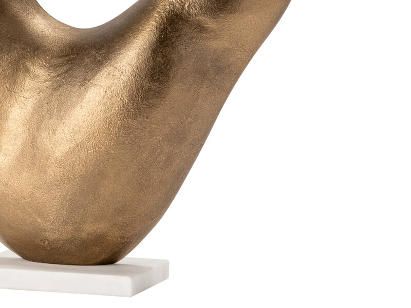 Freeform Gold Sculpture
