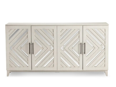 4 Door Sideboard/Cabinet, White