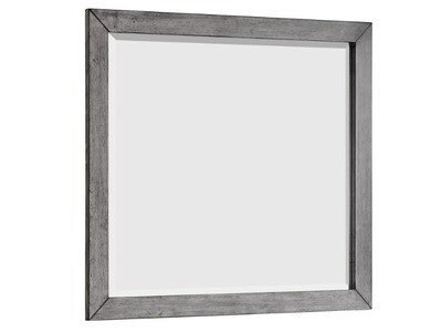 Mid-Century Square Minimalistic Mirror