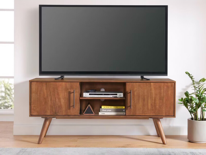 Cinnamon TV/Entertainment Stand, Wood