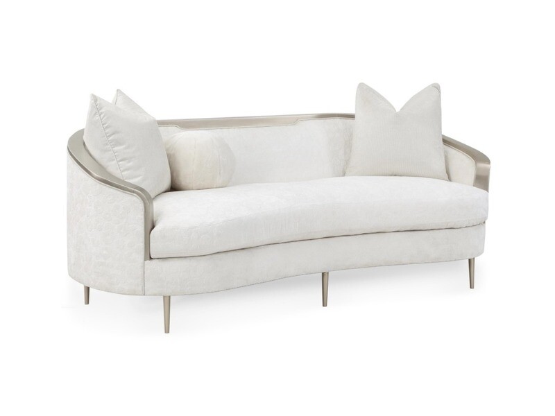 Cabriole Sofa, Cream