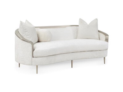 Cabriole Sofa, Cream