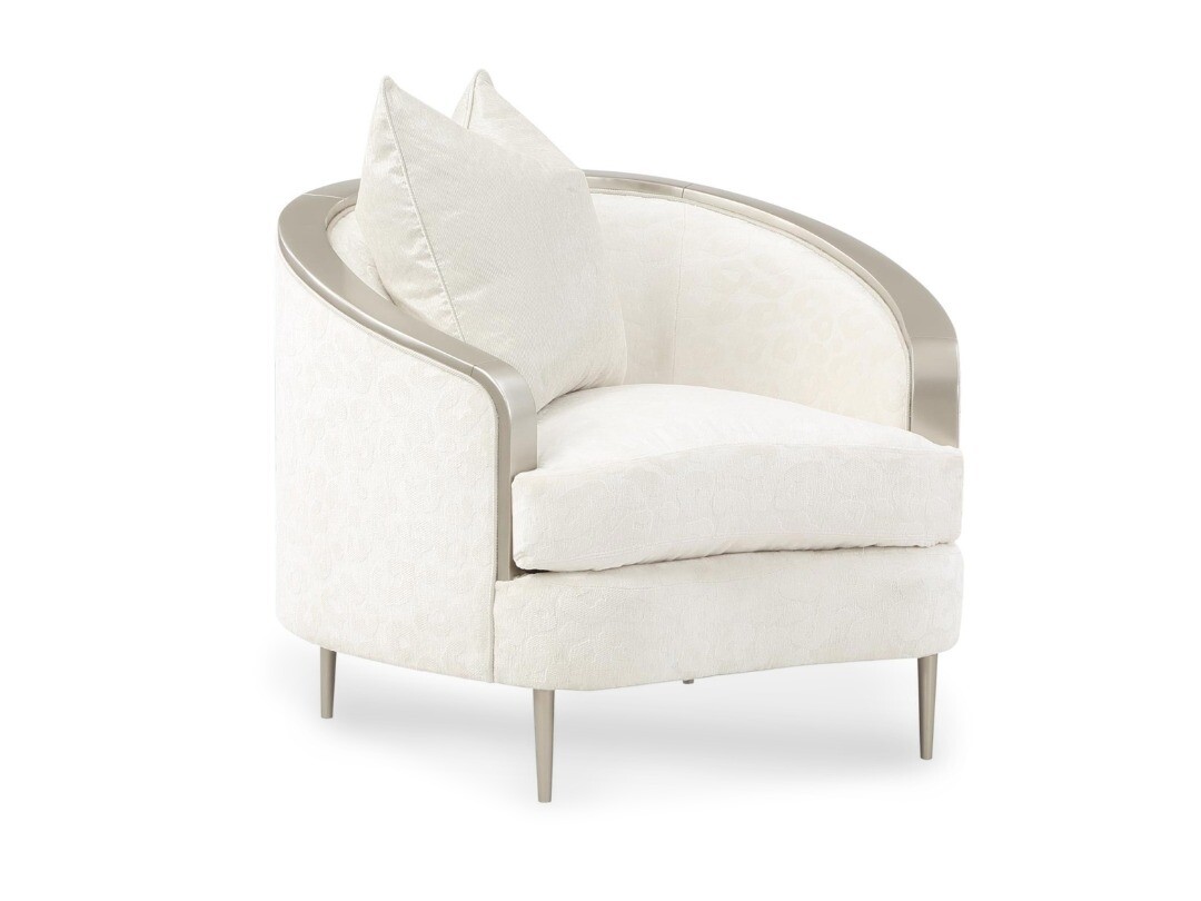 Cabriole Armchair, Cream