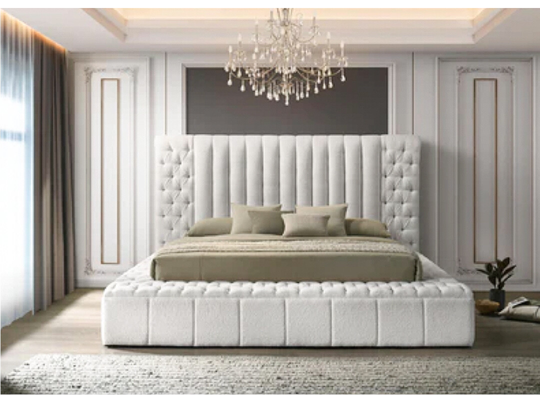 Regal King Upholstered Storage Bed