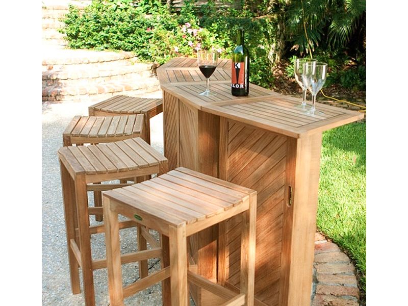 Teak Stool