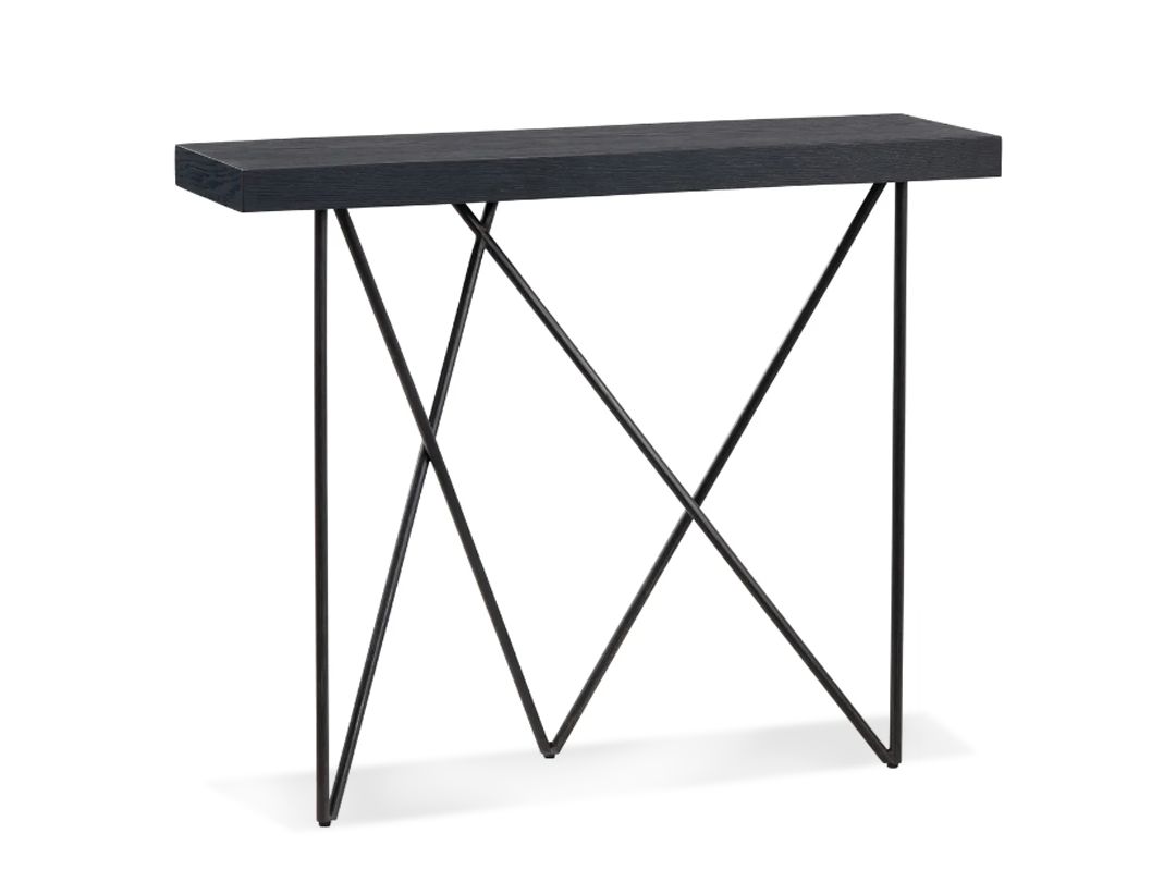 Minimalist Console Table, Black Minimalist Console Table, Black