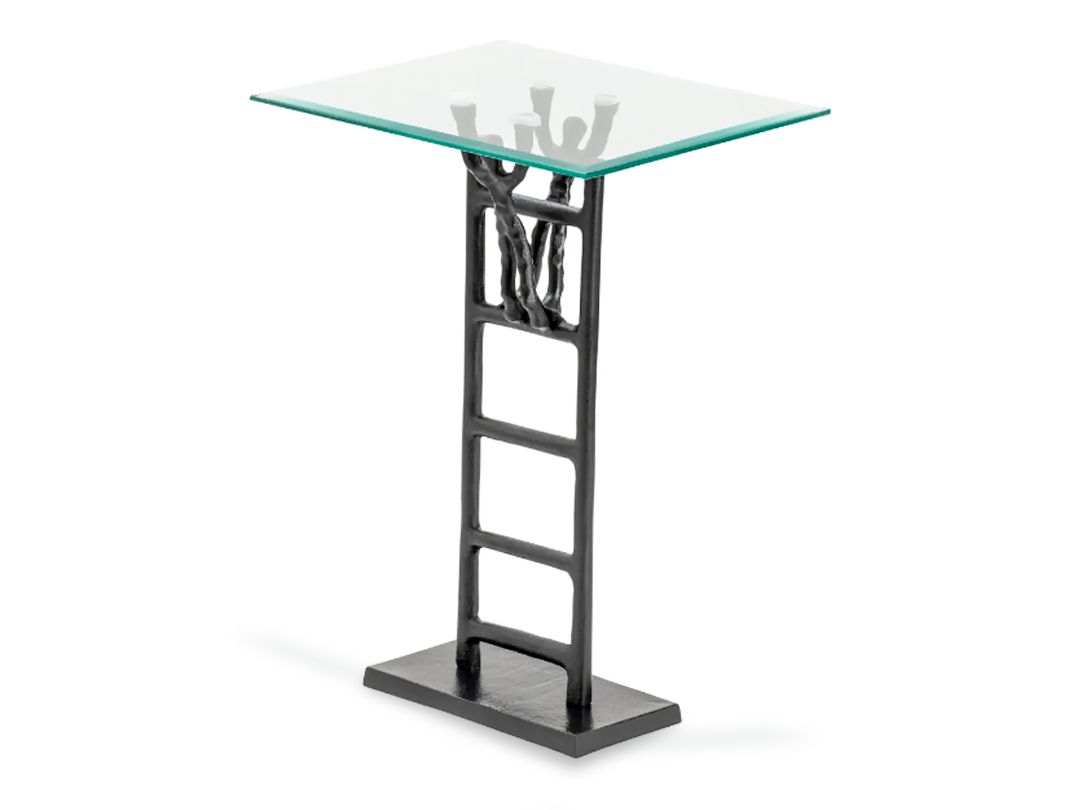 Helping Hands Glass Top Accent Table Helping Hands Glass Top Accent Table