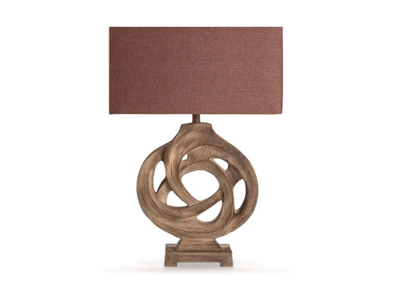 Branch Table Lamp, Brown