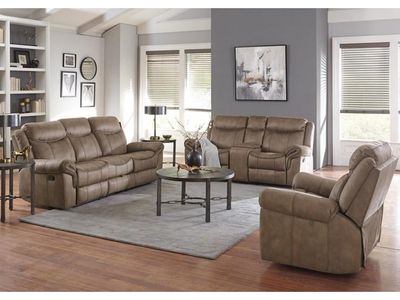 Mocha Reclining Loveseat