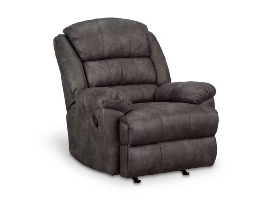 Manual Rocker Recliner, Brown Manual Rocker Recliner, Brown