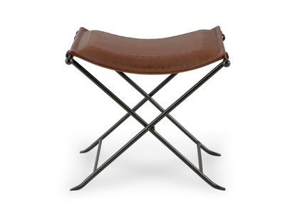 Leather Saddle Stool