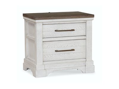 Hicor Nightstand, White
