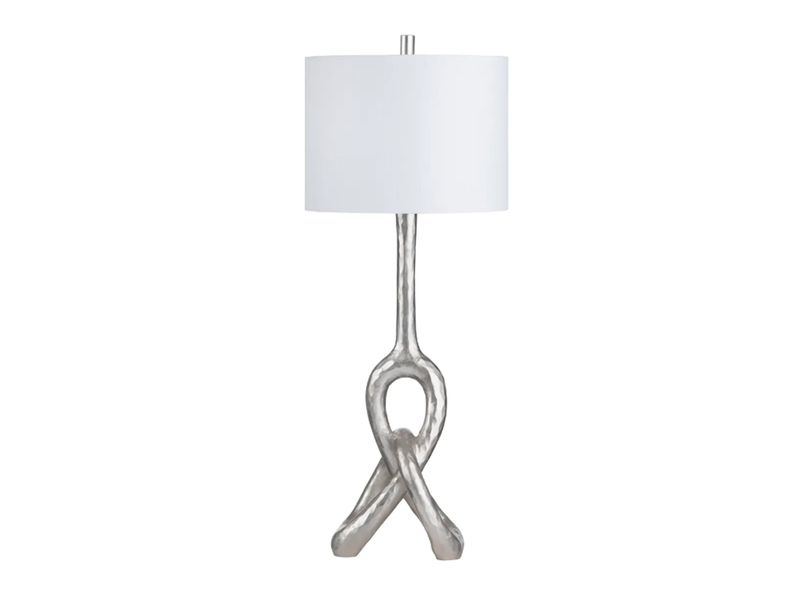 Silver Knot Table Lamp