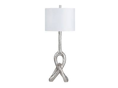 Silver Knot Table Lamp