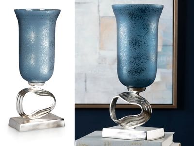 Cobalt Twist Vase