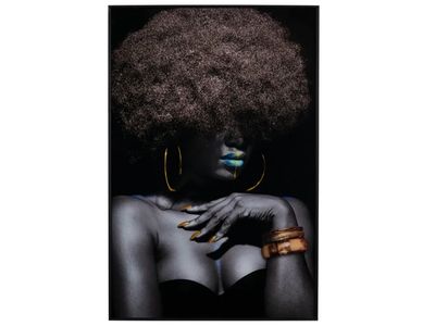 32 x 48 x 1.5 | Dark Beauty, Tempered Glass Wall Art