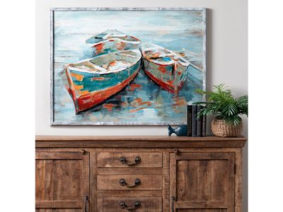 48 x 36 x 1.5 | Lakeside, Gallery Wood, Wall Art