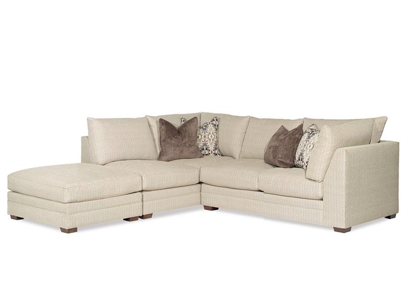 4 Piece Cream Sectional