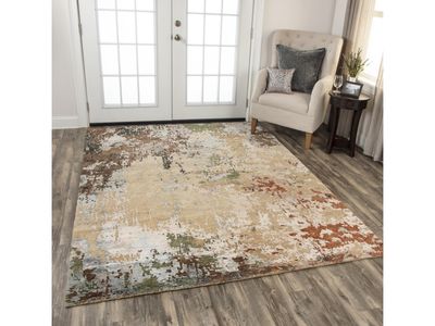Autumn Wool Rug, Earth Tones