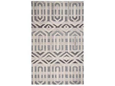 Baltic Wool Rug, Grays &amp; White