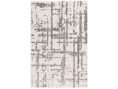 Cross Wool Rug, Brown, Grey, Beige