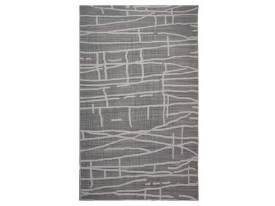 5 X 7.6 | Neutral Wool Rug, Natural Grey