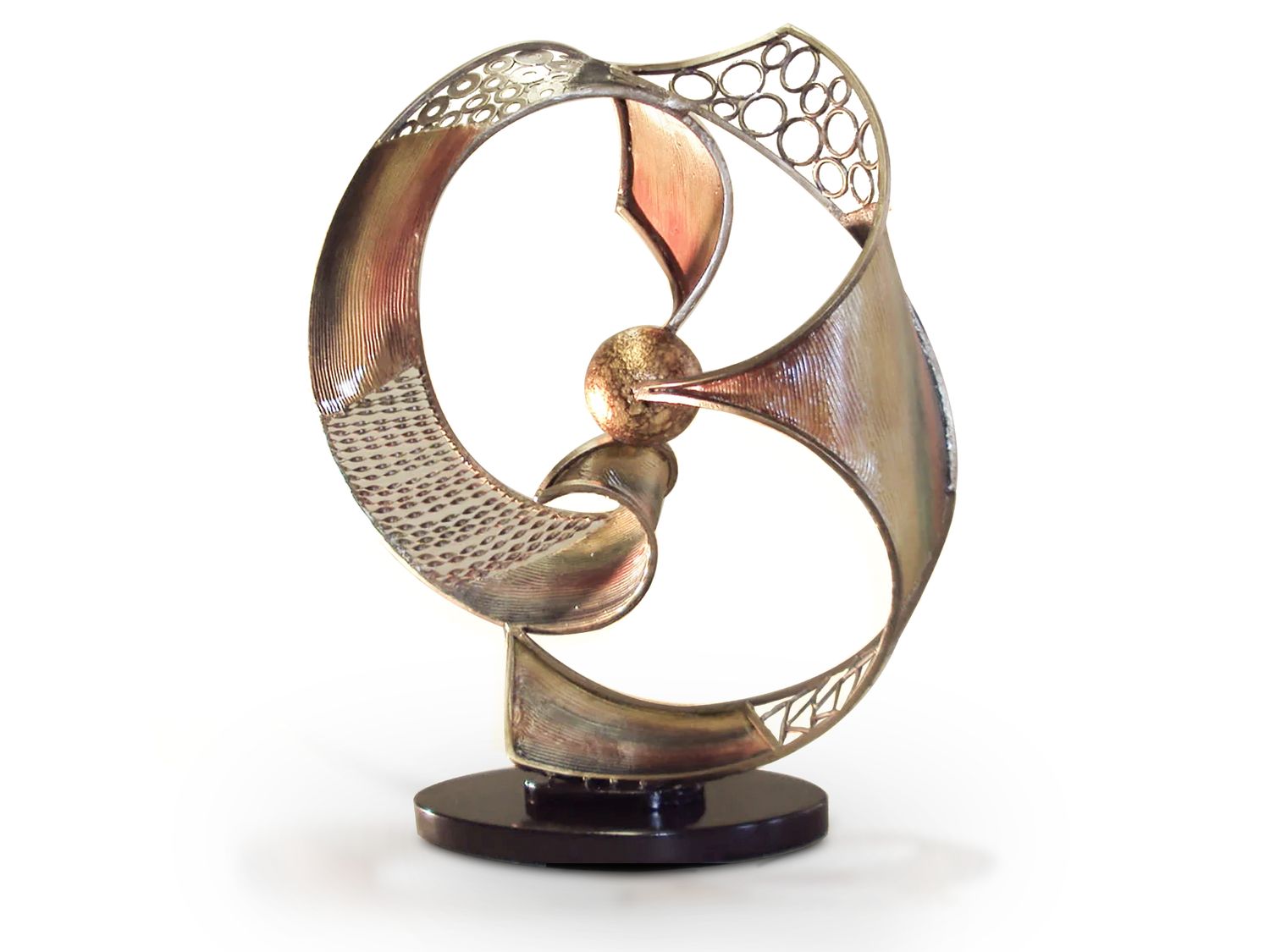Table Decor in Bronze Sculpture, Mixed Colours