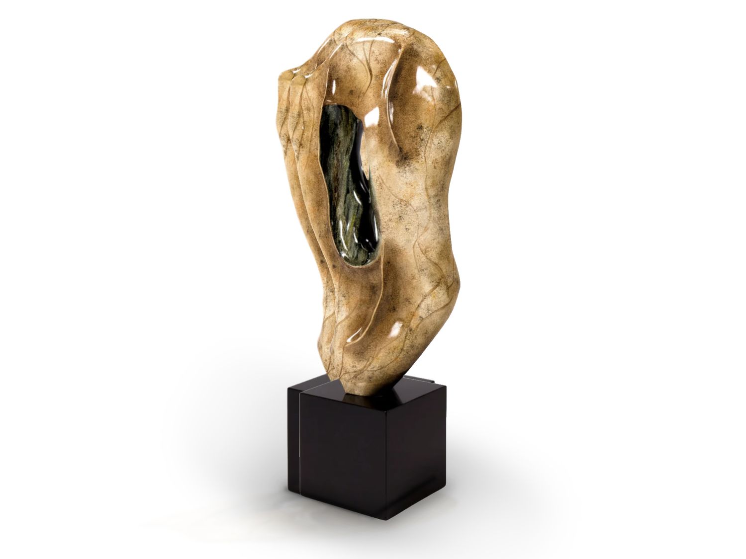 Nature’s Beauty, Large Table Sculpture, Wood