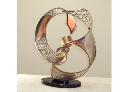 Table Decor in Bronze Sculpture, Mixed Colours