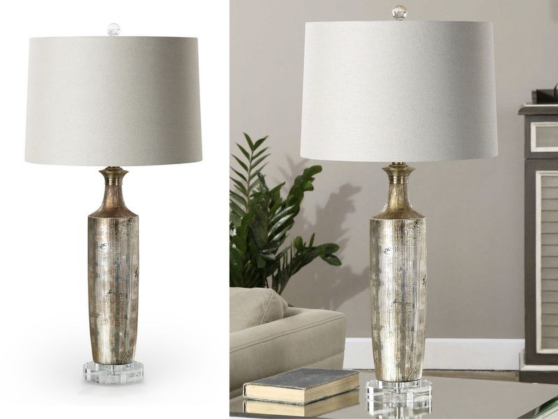 Metallic Bronze Table Lamp