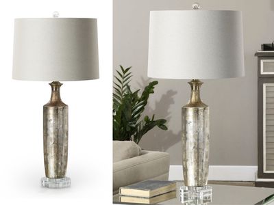 Metallic Bronze Table Lamp
