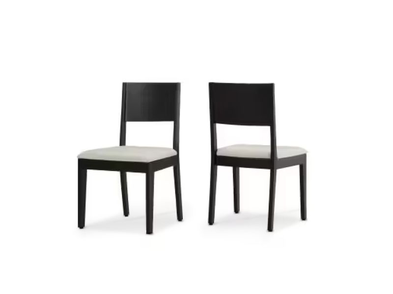 Graceful Black Side Chair