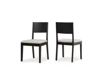 Graceful Black Side Chair