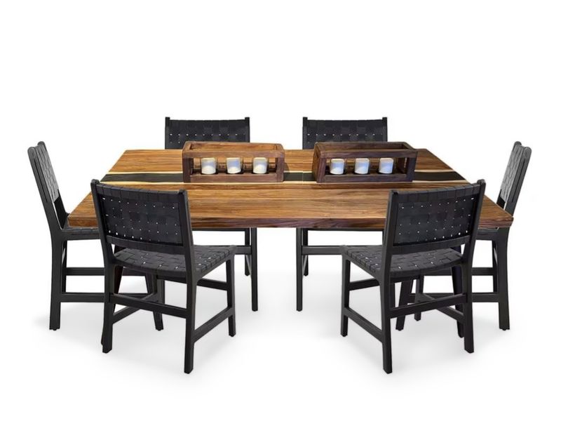 7 pc Mid-Century Modern Dining Set