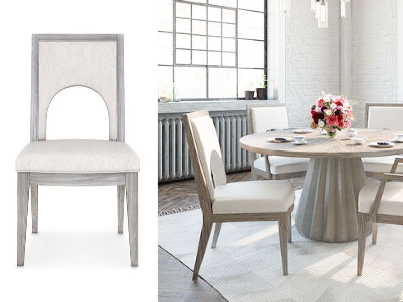 Striking Arched Side Chair