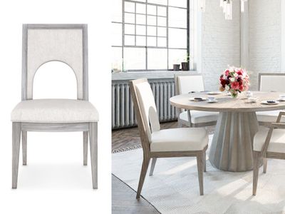 Striking Arched Side Chair