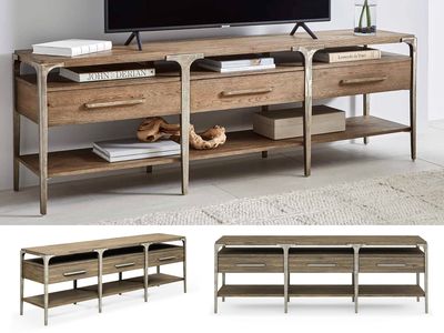 3 Drawer Contemporary  TV/Entertainment Stand/Console 3 Drawer Contemporary  TV/Entertainment Stand/Console